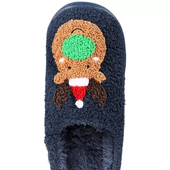 Little Kid's Reindeer Closed-Toe Slippers/NWT/11-12 - Picture 4 of 8